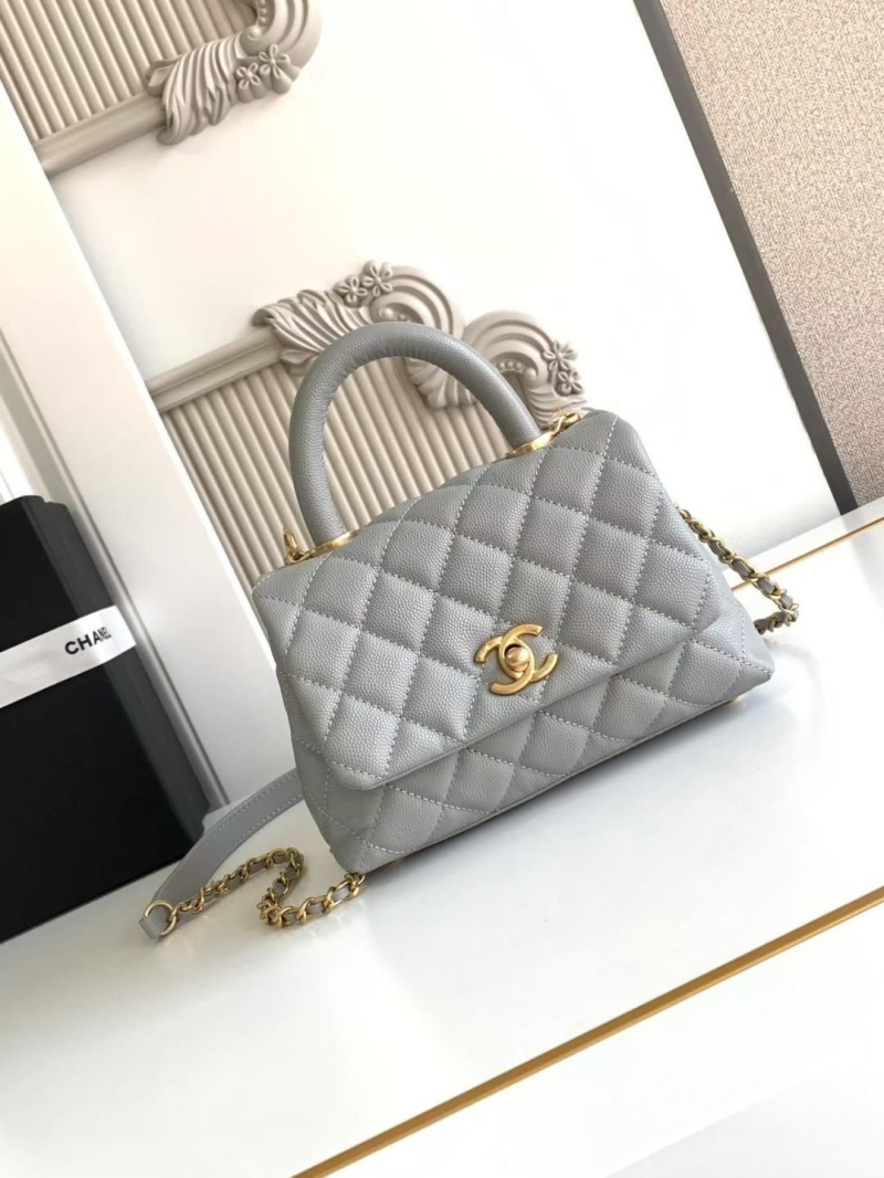 Ch**el top handle bags